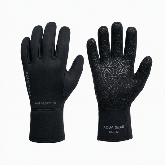 Thermal Anti-Slip Neoprene Wetsuit Gloves for Scuba Diving, Surfing, and Water Sports - Keep Your Hands Warm and Safe!